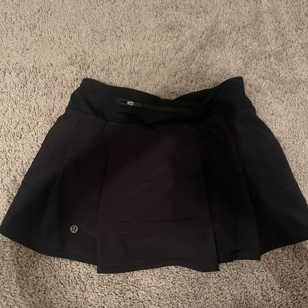 lululemon black skirt size 6